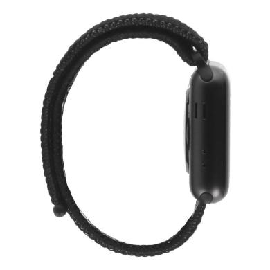 Apple Watch Series 3 GPS + Cellular 38mm aluminium gris boucle sport noir
