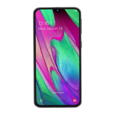 Samsung Galaxy A40 Duos (A405FN/DS) 64GB negro