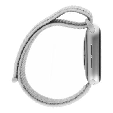 Apple Watch Series 4 Aluminiumgehäuse silber 40mm mit Sport Loop muschelgrau (GPS+Cellular) aluminium silber