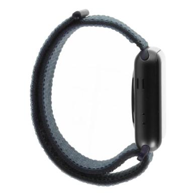 Apple Watch Series 3 Nike+ GPS + Cellular 42mm aluminium gris boucle sport noir