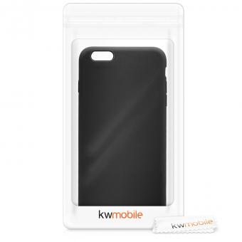 kwmobile Soft Case per Apple iPhone 6 Plus / 6S Plus (40841.47) nero matt