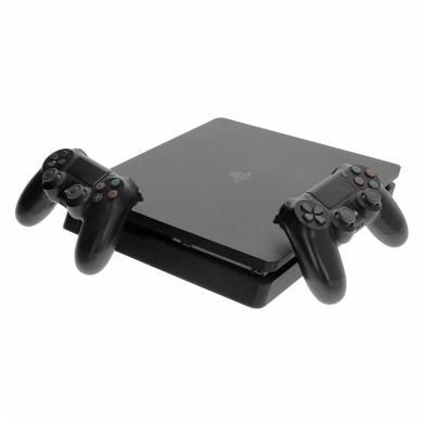 Sony Playstation 4 Slim - 500GB - con 2 mandos (9848660) negro