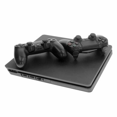 Sony Playstation 4 Slim - 500GB - con 2 joysticks (9848660) nera