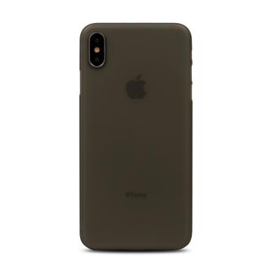 Hard Case für Apple iPhone XS -ID17007 schwarz/durchsichtig