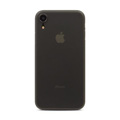 Hard Case pour Apple iPhone XR -ID17012 noir/transparent