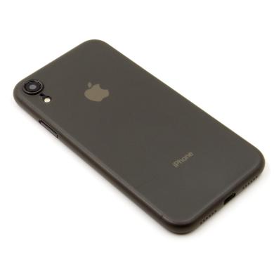Hard Case pour Apple iPhone XR -ID17012 noir/transparent
