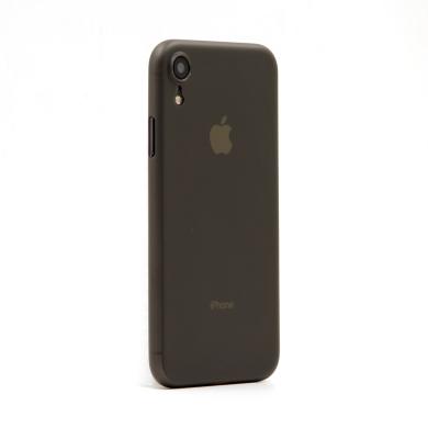Hard Case für Apple iPhone XR -ID17012 schwarz/durchsichtig