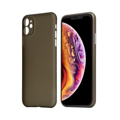 coiincase Ultra Slim PP Case für Apple iPhone 11 *ID17024 schwarz/transparent