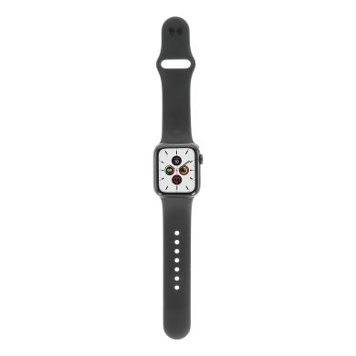 Apple Watch Series 5 GPS 40mm aluminium gris bracelet sport noir - bon état