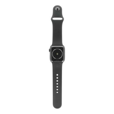 Apple Watch Series 5 GPS 40mm aluminium gris bracelet sport noir