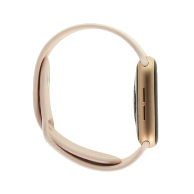 Apple Watch Series 5 Aluminiumgehäuse gold 44mm Sportarmband sandrosa (GPS)