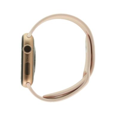 Apple Watch Series 5 Aluminiumgehäuse gold 44mm Sportarmband sandrosa (GPS)