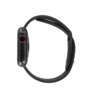 Apple Watch Series 5 Aluminiumgehäuse grau 40mm mit Sportarmband schwarz (GPS+Cellular)