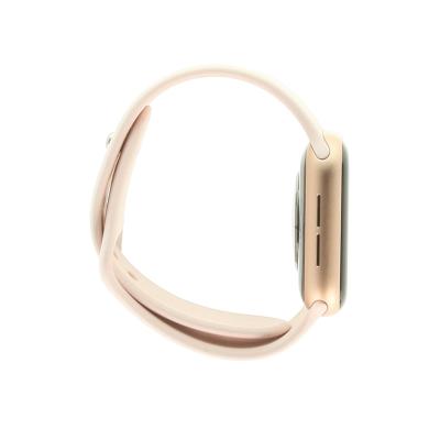 Apple Watch Series 5 Aluminiumgehäuse gold 40mm mit Sportarmband sandrosa (GPS + Cellular) gold