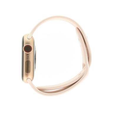 Apple Watch Series 5 GPS + Cellular 40mm acero inox dorado correa deportiva rosado