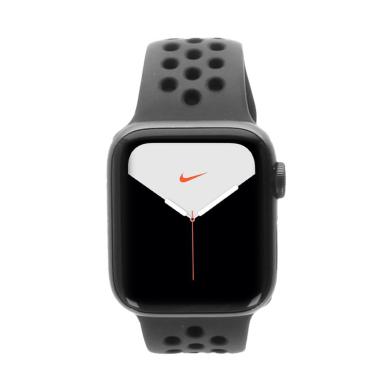 Apple Watch Series 5 Nike+ GPS 40mm alluminio grigio cinturino Sport nero - Ricondizionato - Come nuovo - Grade A+