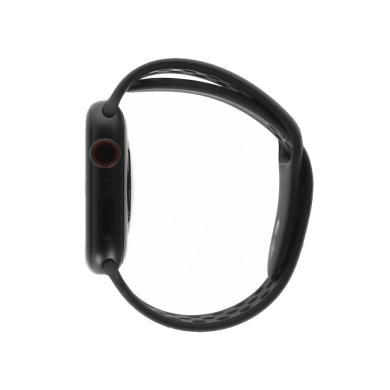 Apple Watch Series 5 Nike+ Aluminiumgehäuse grau 44mm Sportarmband schwarz (GPS + Cellular)