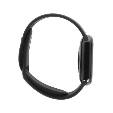 Apple Watch Series 5 GPS + Cellular 40mm acier inoxydable noir bracelet sport noir