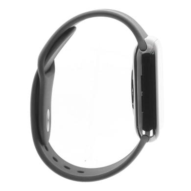 Apple Watch Series 5 GPS + Cellular 44mm acciaio inossidable nero cinturino Sport nero