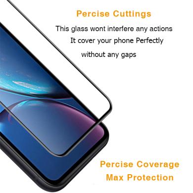 Ultra Schutzglas für Apple iPhone X / XS -ID17125 schwarz