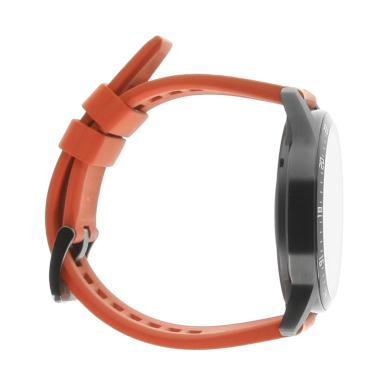 Huawei Watch GT2 46mm noir bracelet sport orange