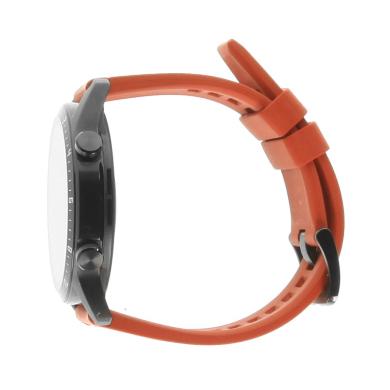 Huawei Watch GT2 46mm noir bracelet sport orange