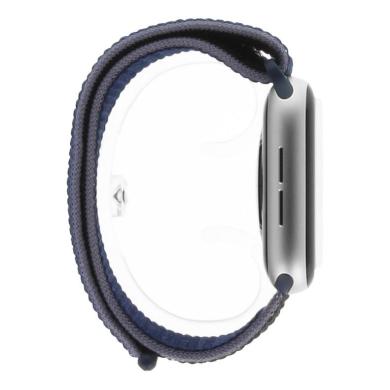 Apple Watch Series 5 GPS 44mm aluminio plateado correa Loop deportiva azul