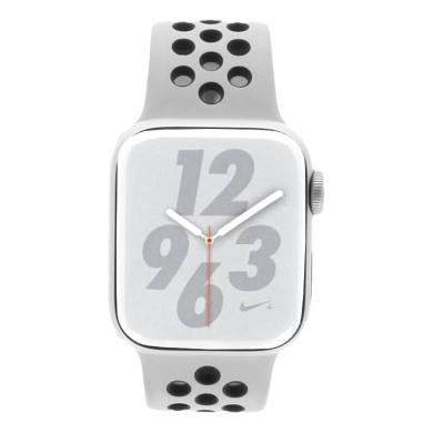 Apple Watch Series 4 Nike+ GPS 40mm aluminio plateado correa deportiva negro