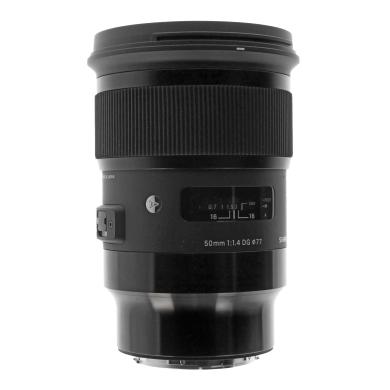 Sigma 50mm 1:1.4 Art DG HSM per Leica L nera - Ricondizionato - Come nuovo - Grade A+