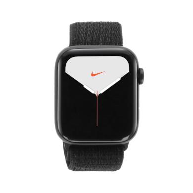 Apple Watch Series 5 Nike+ GPS 44mm alluminio grigio cinturino Loop Sport nero