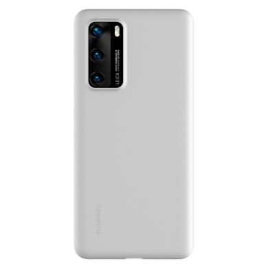 Hard Case pour Huawei P40 -ID 17571 blanc/transparent