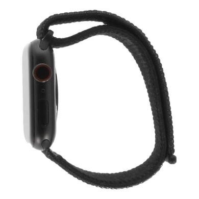 Apple Watch Series 5 Nike+ GPS + Cellular 44mm alluminio grigio cinturino Loop Sport nero