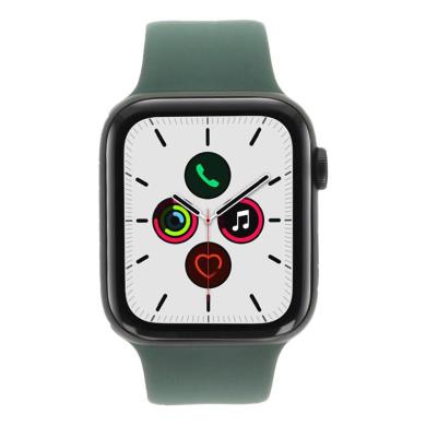 Apple Watch Series 5 GPS 44mm aluminio gris correa deportiva verde