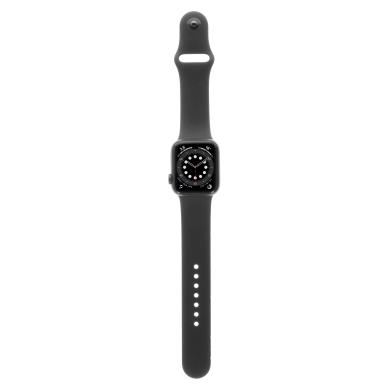 Apple Watch Series 6 GPS + Cellular 40mm alluminio grigio cinturino Sport nero - Ricondizionato - Come nuovo - Grade A+