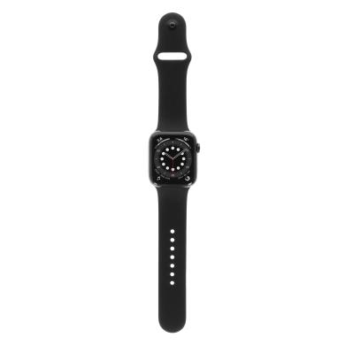 Apple Watch Series 6 GPS + Cellular 44mm alluminio grigio cinturino Sport nero