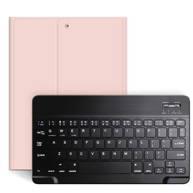 Hülle mit Bluetooth Keyboard QWERTY & Pencil Halter für Apple iPad Pro 11" 2020 / 2018 -ID18185 pink