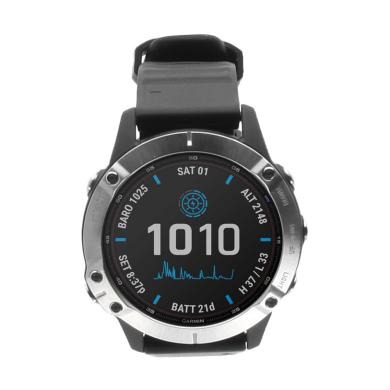 Garmin Fenix 6 47mm negro/plata (010-02158-00) - Reacondicionado: muy bueno | 30 meses de garantía | Envío gratuito
