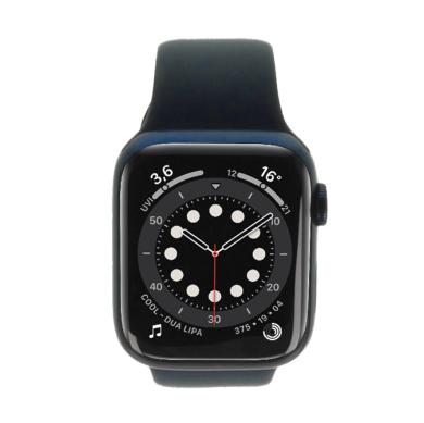 Apple Watch Series 6 GPS + Cellular 44mm aluminium bleu bracelet sport bleu