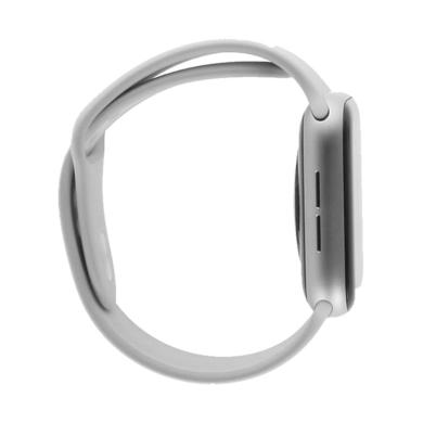 Apple Watch SE Aluminiumgehäuse silber 44 mm Sportarmband weiß (GPS)