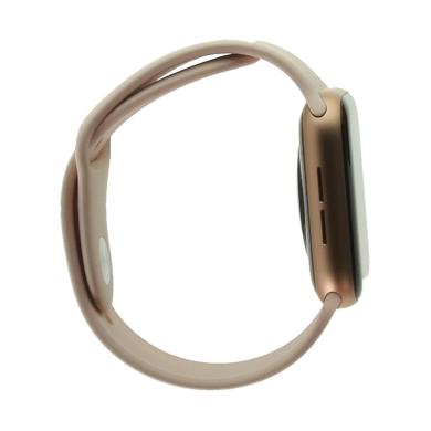 Apple Watch SE Aluminiumgehäuse gold 44 mm mit Sportarmband sandrosa (GPS + Cellular) gold