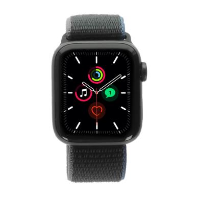 Apple Watch SE Aluminiumgehäuse space grau 40mm mit Sport Loop kohlegrau (GPS + Cellular) space grau