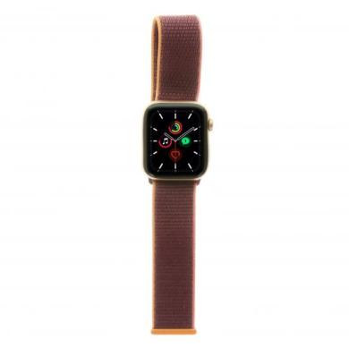 Apple Watch SE GPS + Cellular 40mm alluminio oro cinturino Loop Sport prugna - Ricondizionato - ottimo - Grade A