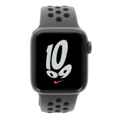 Apple Watch SE Nike Aluminiumgehäuse space grau 40mm mit Sportarmband anthrazit/schwarz (GPS + Cellular) space grau