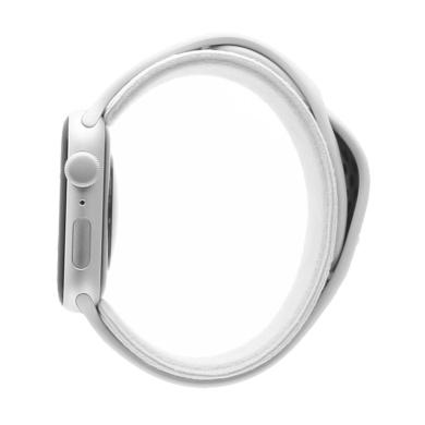 Apple Watch SE Nike GPS 44mm aluminio plateado correa deportiva negro