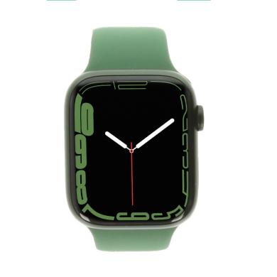 Apple Watch Series 7 GPS 45mm alluminio verde cinturino Sport klee - Ricondizionato - buono - Grade B