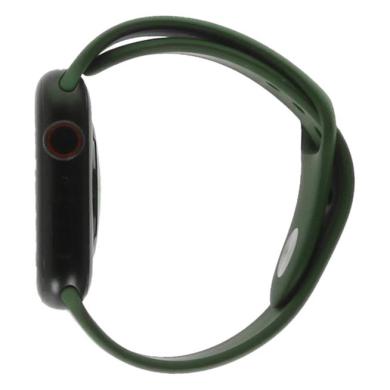 Apple Watch Series 7 Aluminiumgehäuse grün 45mm mit Sportarmband klee (GPS + Cellular) grün