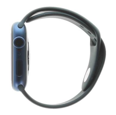 Apple Watch Series 7 Aluminiumgehäuse blau 45mm mit Sportarmband abyssblau (GPS) blau