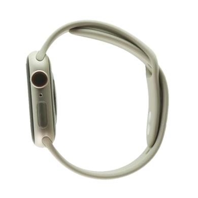 Apple Watch Series 7 GPS + Cellular 41mm aluminium lumière stellaire bracelet sport lumière stellaire