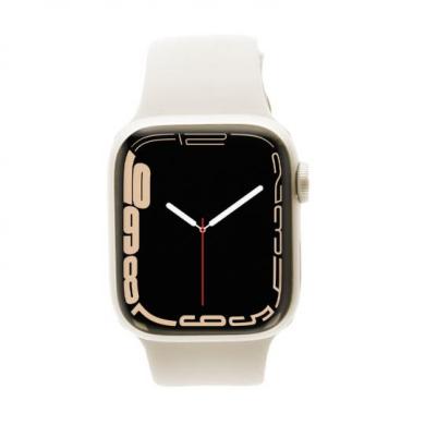 Apple Watch Series 7 GPS 45mm alluminio galassia cinturino Sport galassia - Ricondizionato - ottimo - Grade A