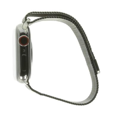 Apple Watch Series 7 GPS + Cellular 45mm acier inoxydable graphite bracelet milanais graphite